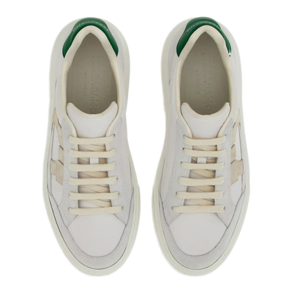 Leather Sneakers with Gancini Patch - Image 4