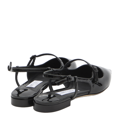 Flat Shoes in Black - Image 3