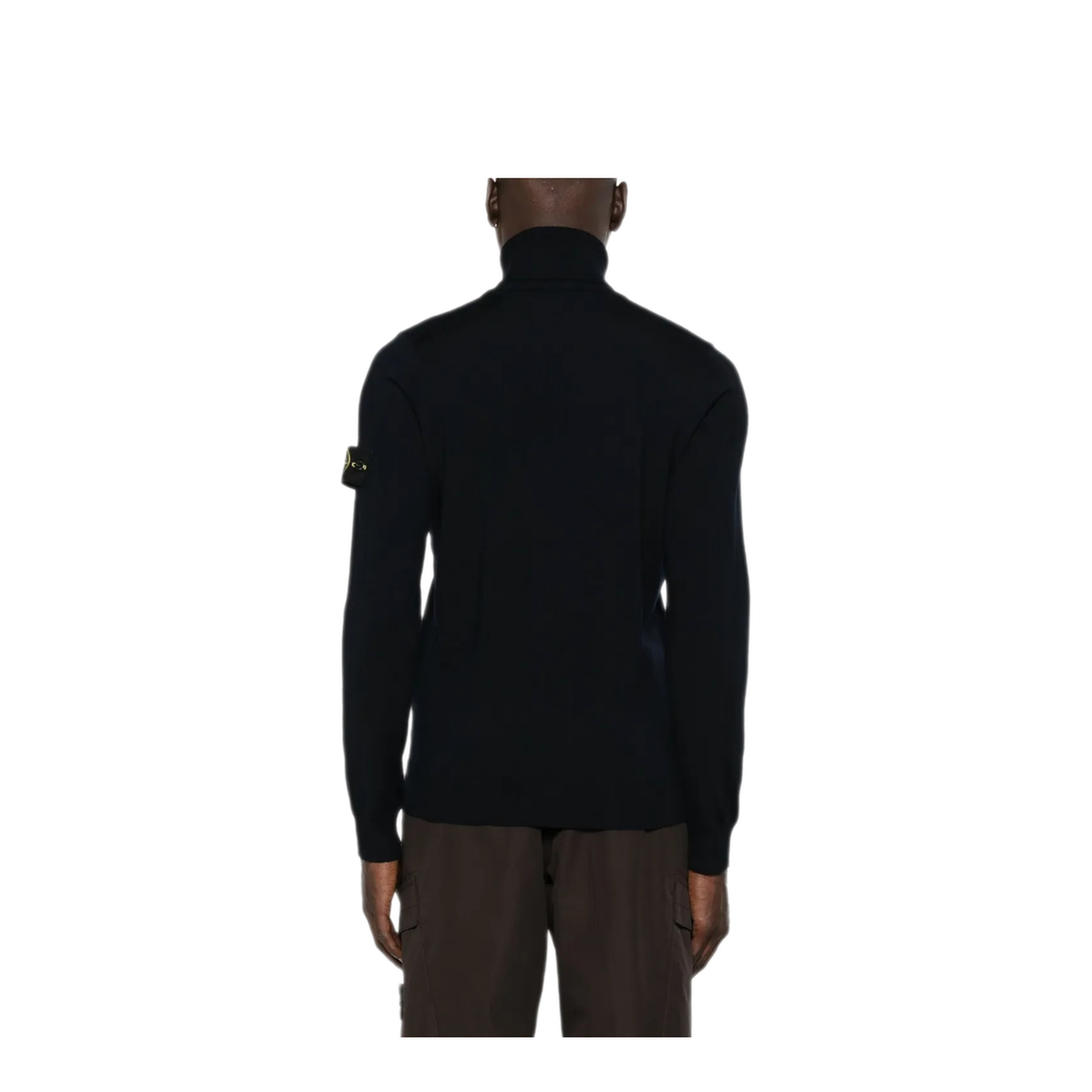 Ribbed Wool Turtleneck Sweater - Image 3