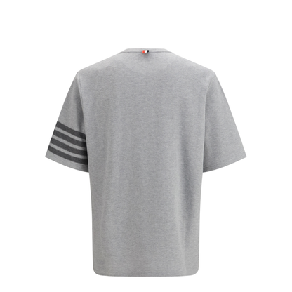 Textured Cotton Piqué T-Shirt - Image 2