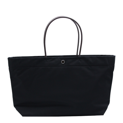 Ella Twist Nylon Shoulder Bag With Maxi Front Logo Patch - Image 5