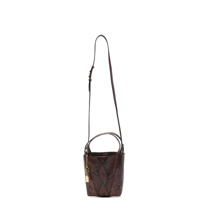 Spin Small Calfskin Tote - Rosewood - Image 1