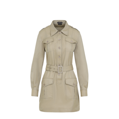 Safari Mini Dress - Image 1
