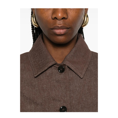 Brown Carp Jacket Cotton - Image 5