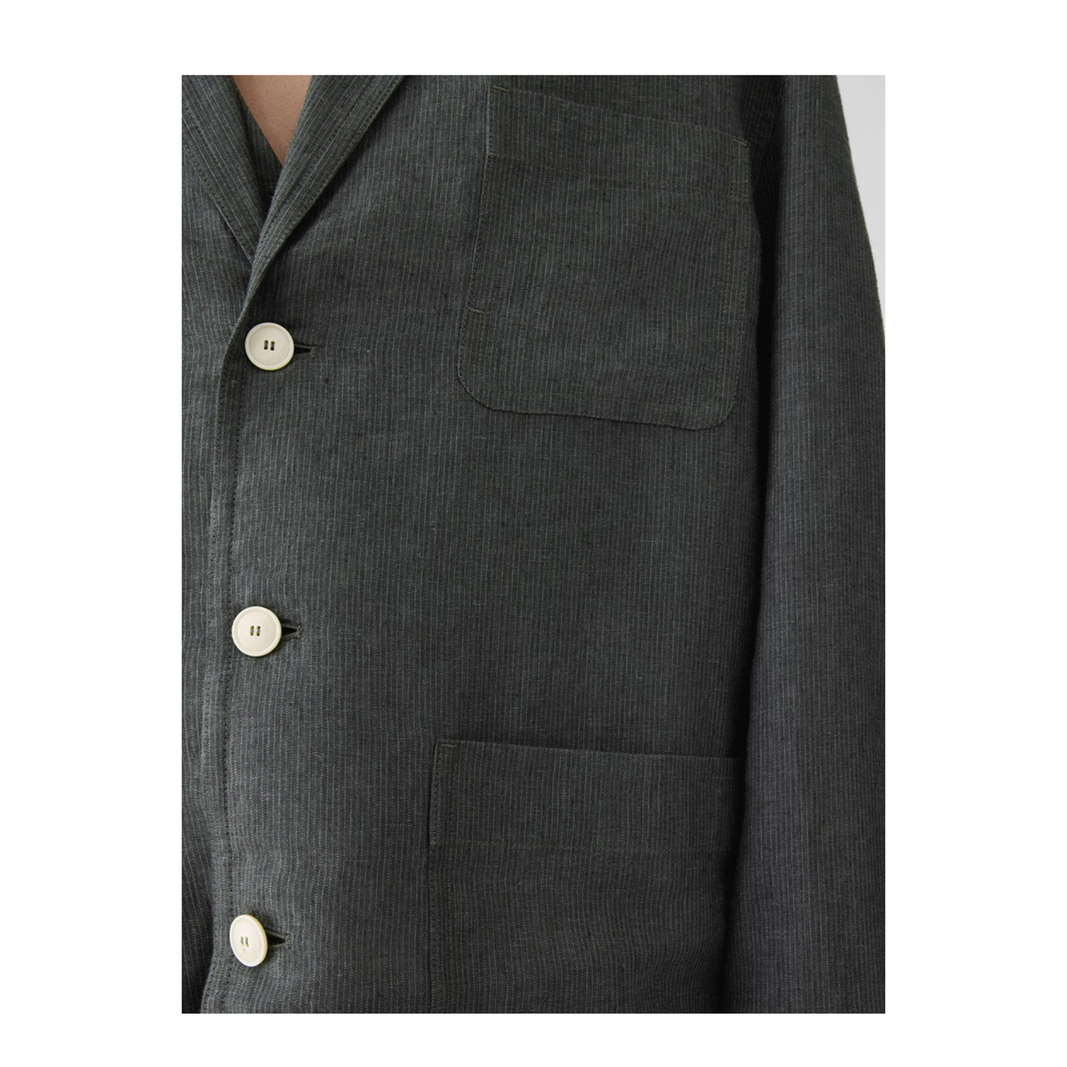 The Pastro Linen Jacket - Image 4