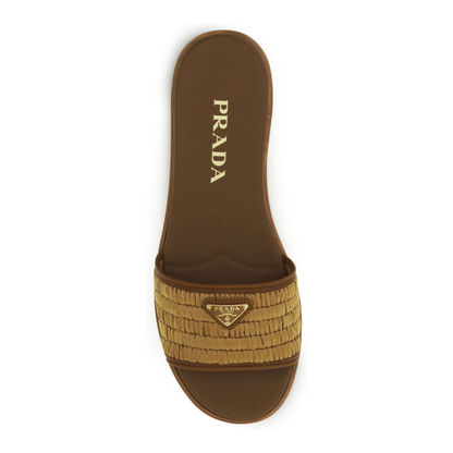 Raffia Slippers Sandals - Image 4