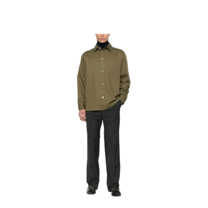 Cassandra Overshirt in Cotton Linen Gabardine - Image 2