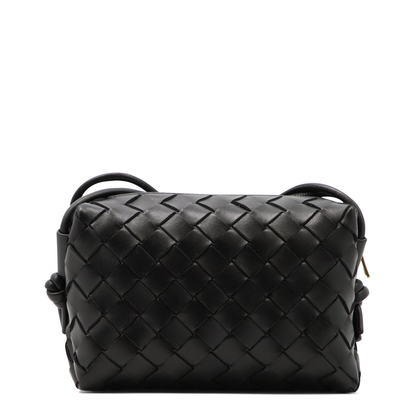 Loop Mini Leather Camera Bags - Black - Image 3