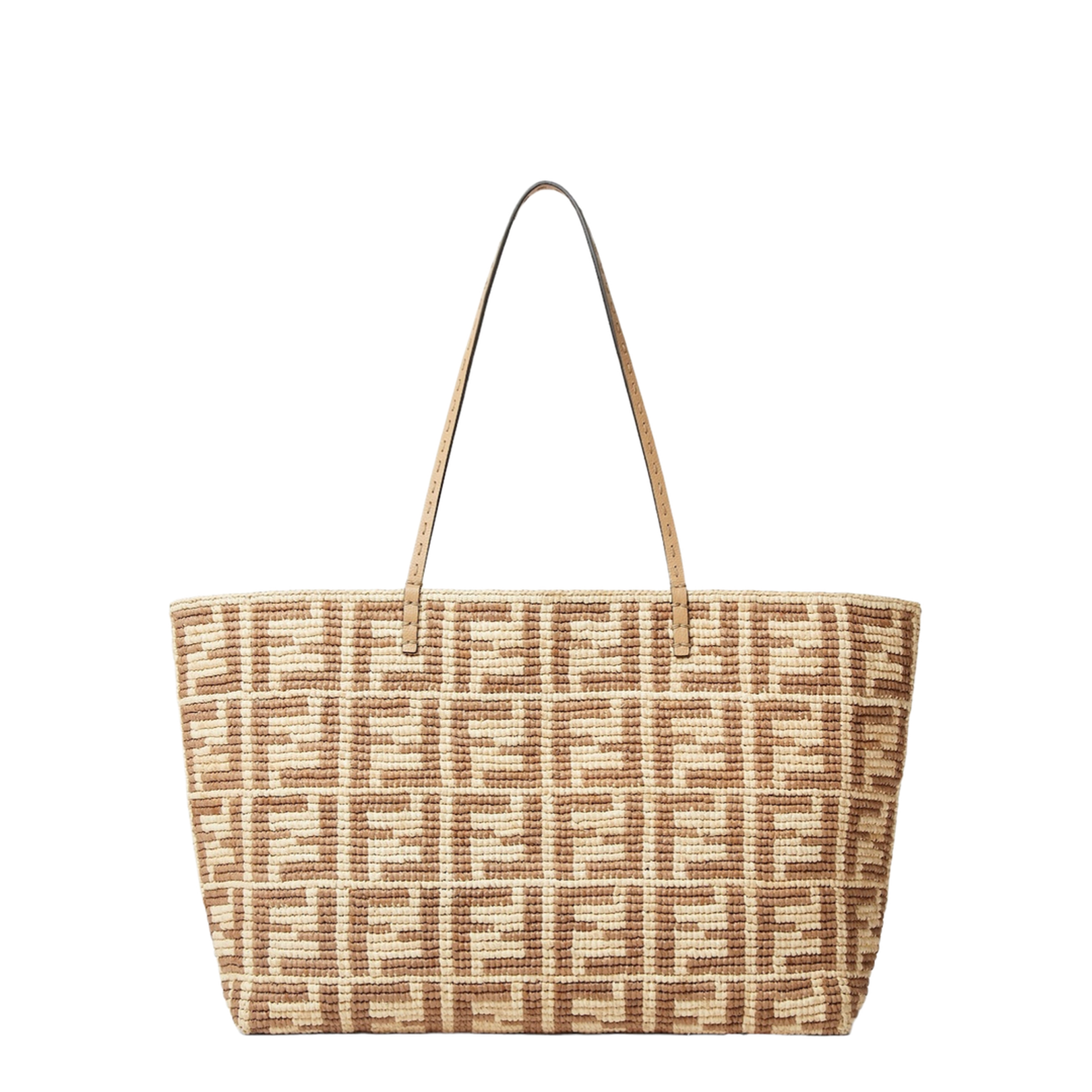 Roll Small Canvas Shopper Bags - Tan - Image 3