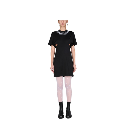 Dress with 3D Chain Print - Image 1