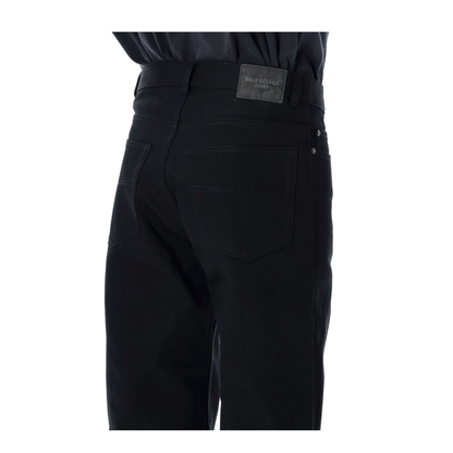 Black Denim Jeans - Image 3