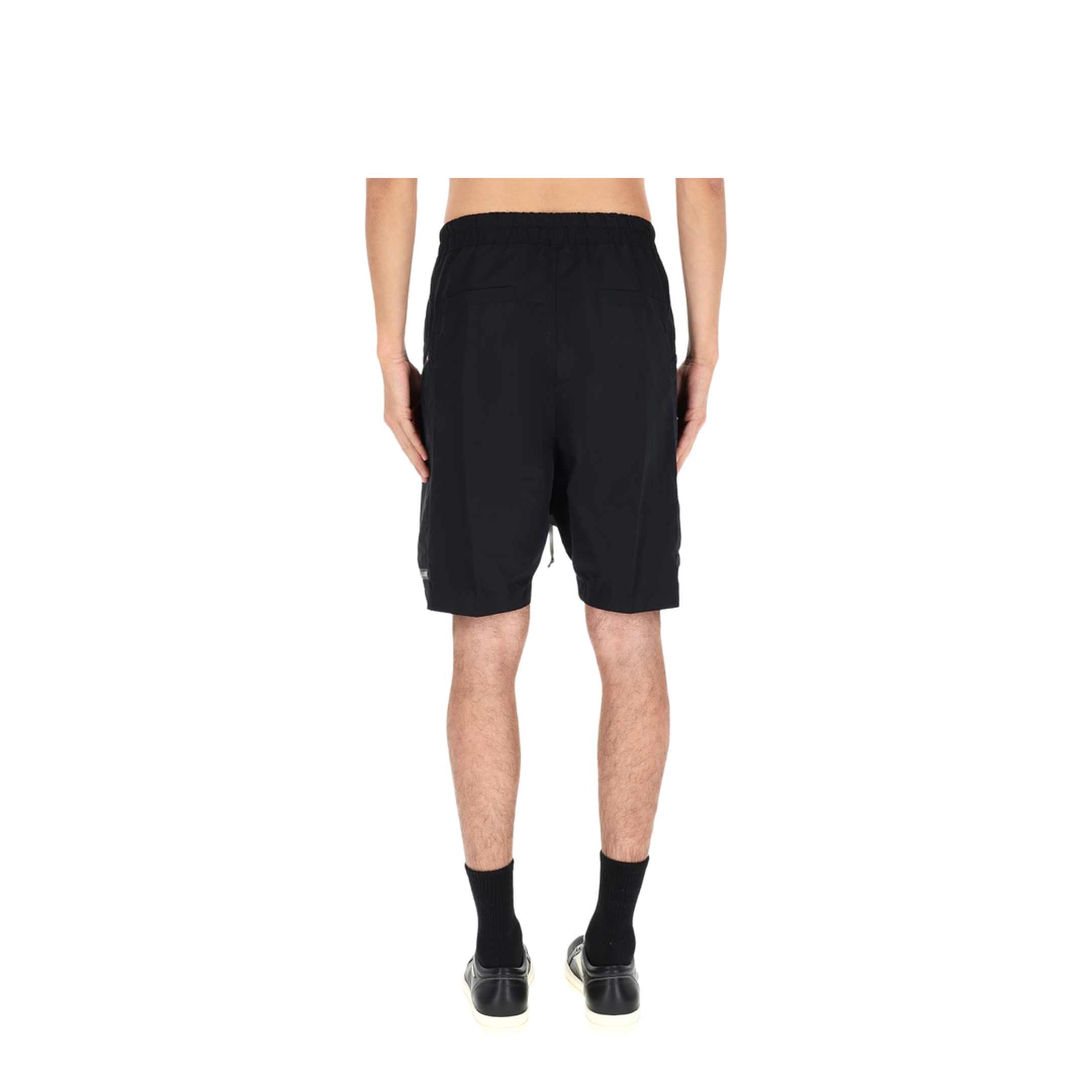 Heizer Nylon Shorts In Black - Image 5