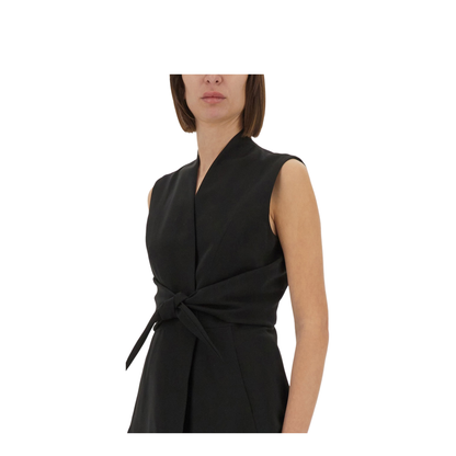 Structured Sleeveless Jacket - Image 3