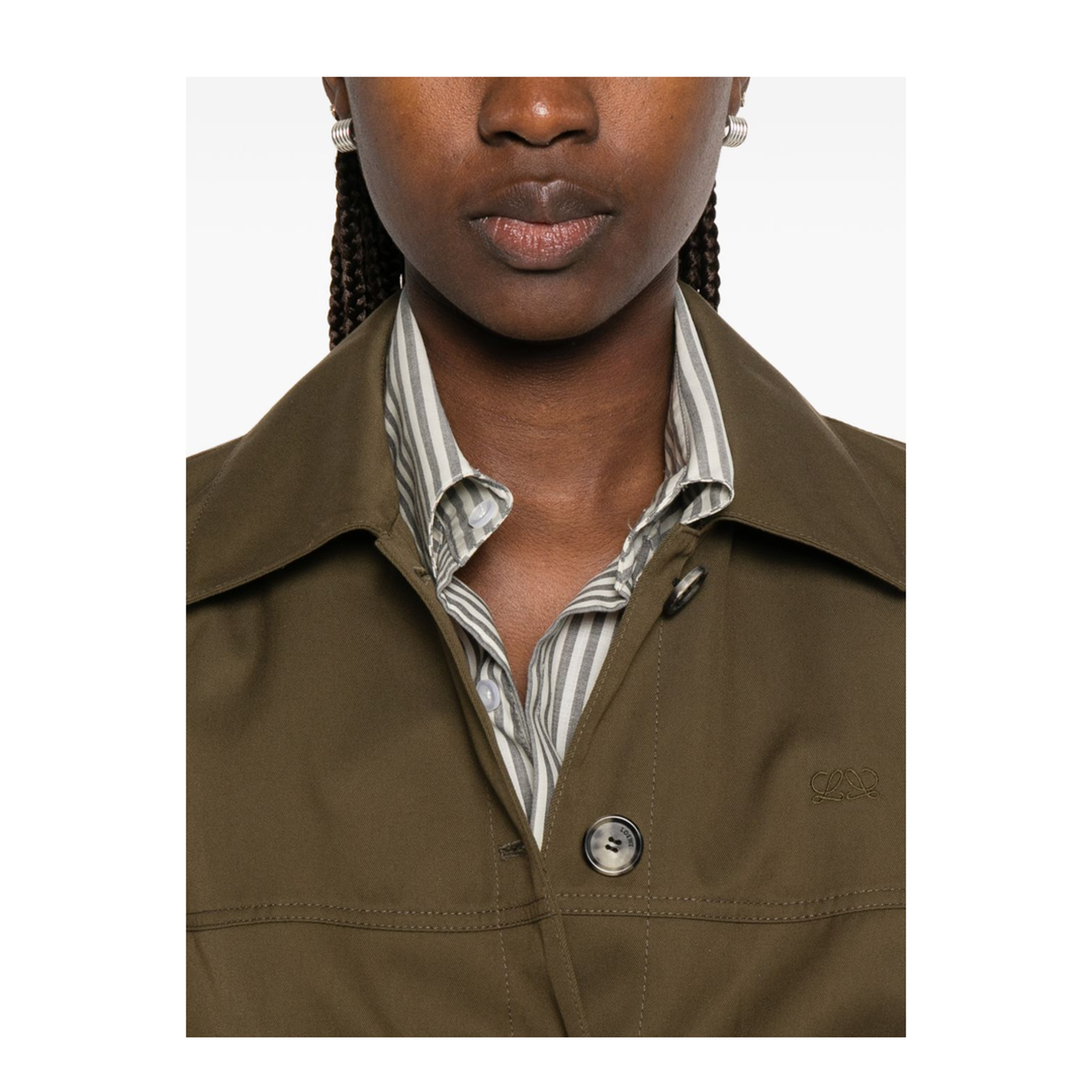 Cotton and Silk Blend Jacket - Image 5