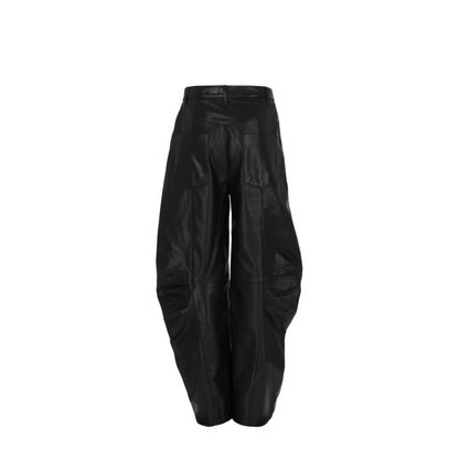 Cargo Pants In Leather - Image 2