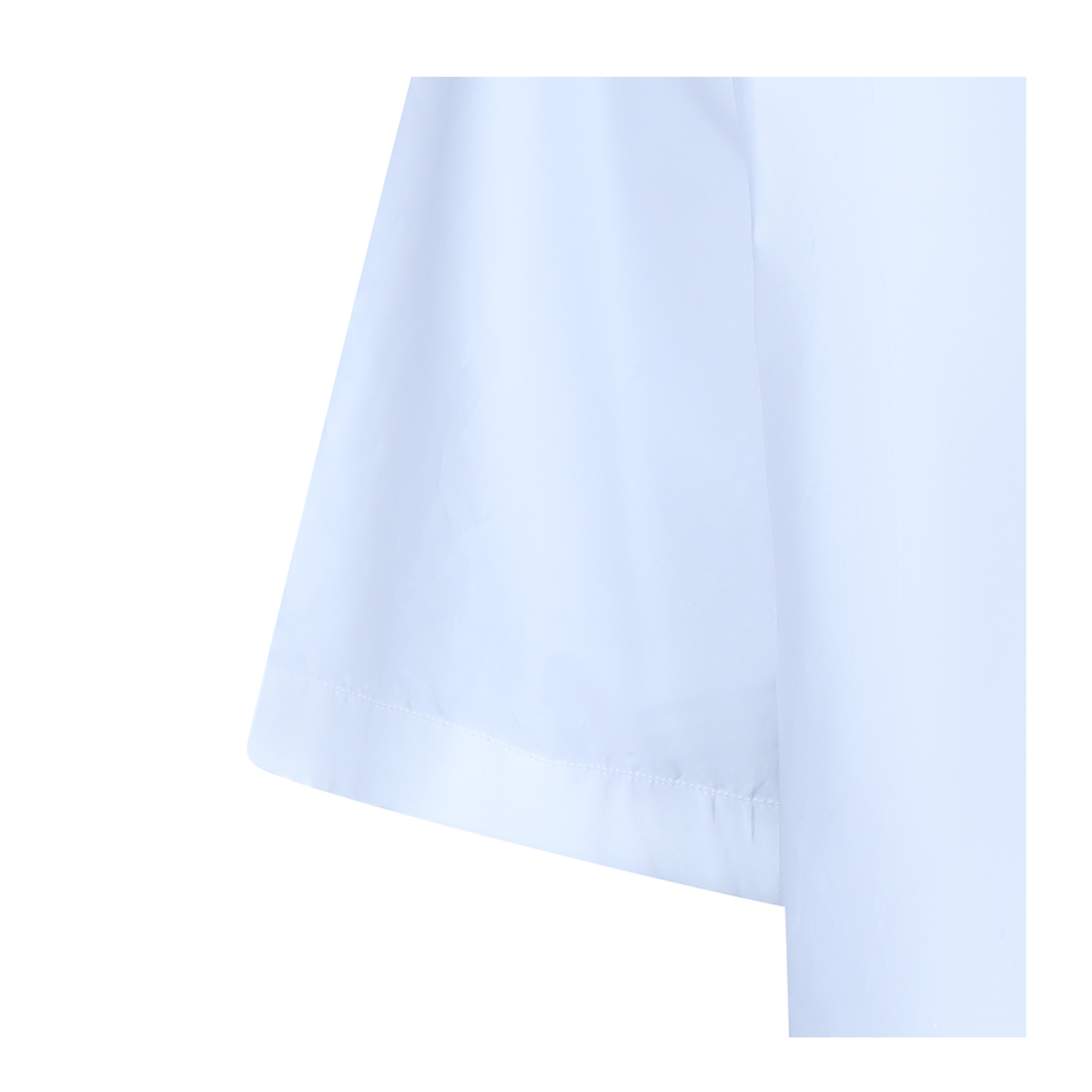 White Poplin Oversize Shirt - Image 8