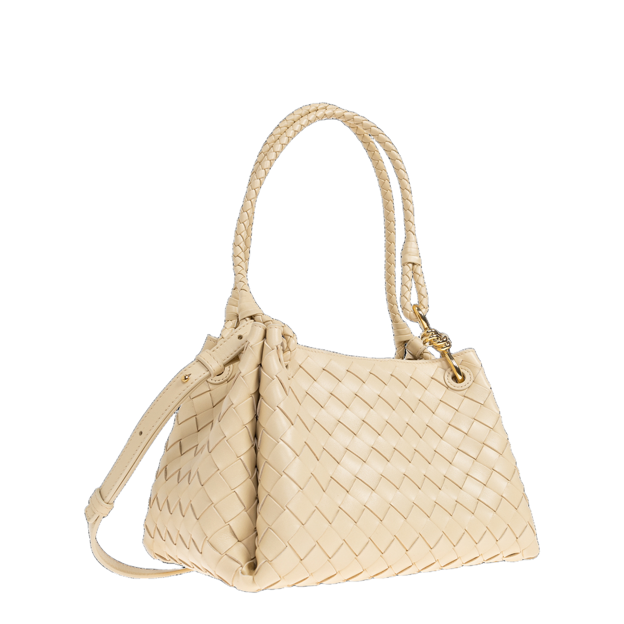 Parachute Medium Leather Handbag - Tufo - Image 4