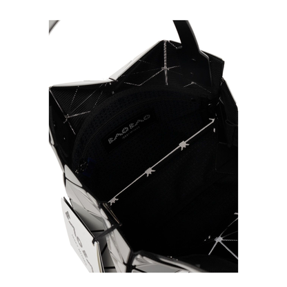 Carat Small PVC Top Handle Bag - Grey - Image 4