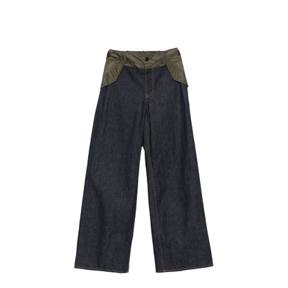 Blue Cotton Jeans - Image 1