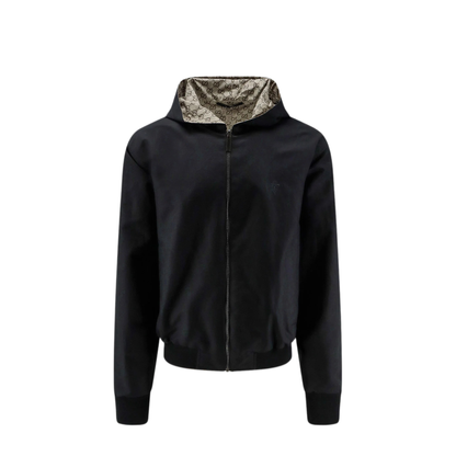 Reversible Zip Jacket In Cotton - Image 1