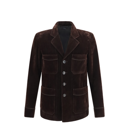 Cotton-blend Blazer - Image 1