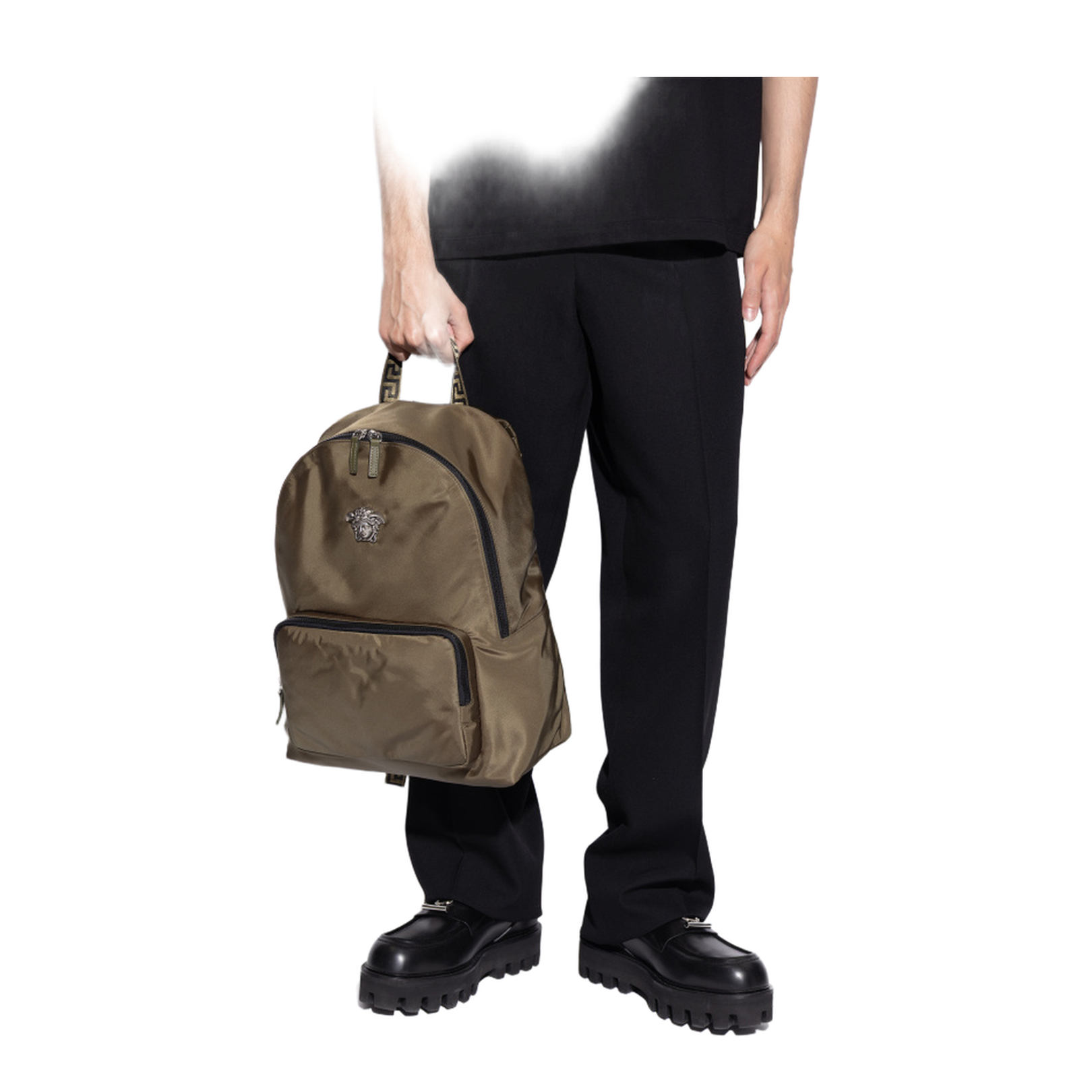 Zipper Closure Bag with Adjustable Shoulder Strap - Image 4