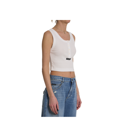 Ribbed tank top - Image 2