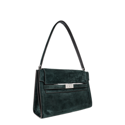 Lee Radziwill Large Shoulder Bag Teal Green - Image 4