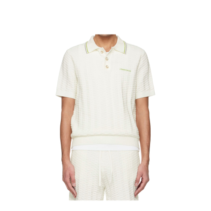 Tennis Bouclé Polo Shirt - Image 1