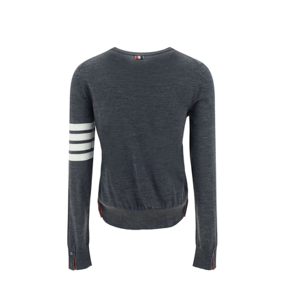 Wool 4-Bar Relaxed Pullover - Image 4