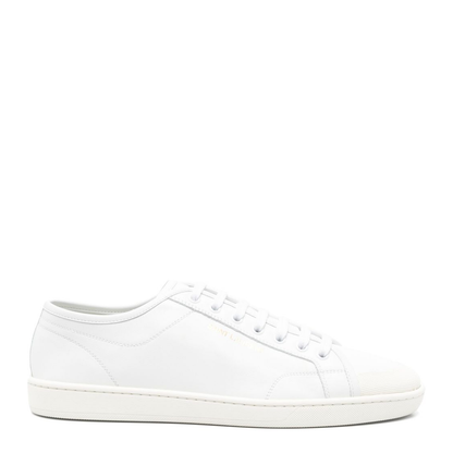 Gym Sneakers in Smooth Leather - Image 1