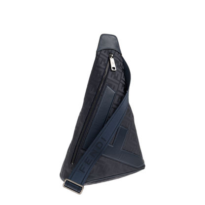 FF Fendi Cono Large Fabric Blue - Image 4