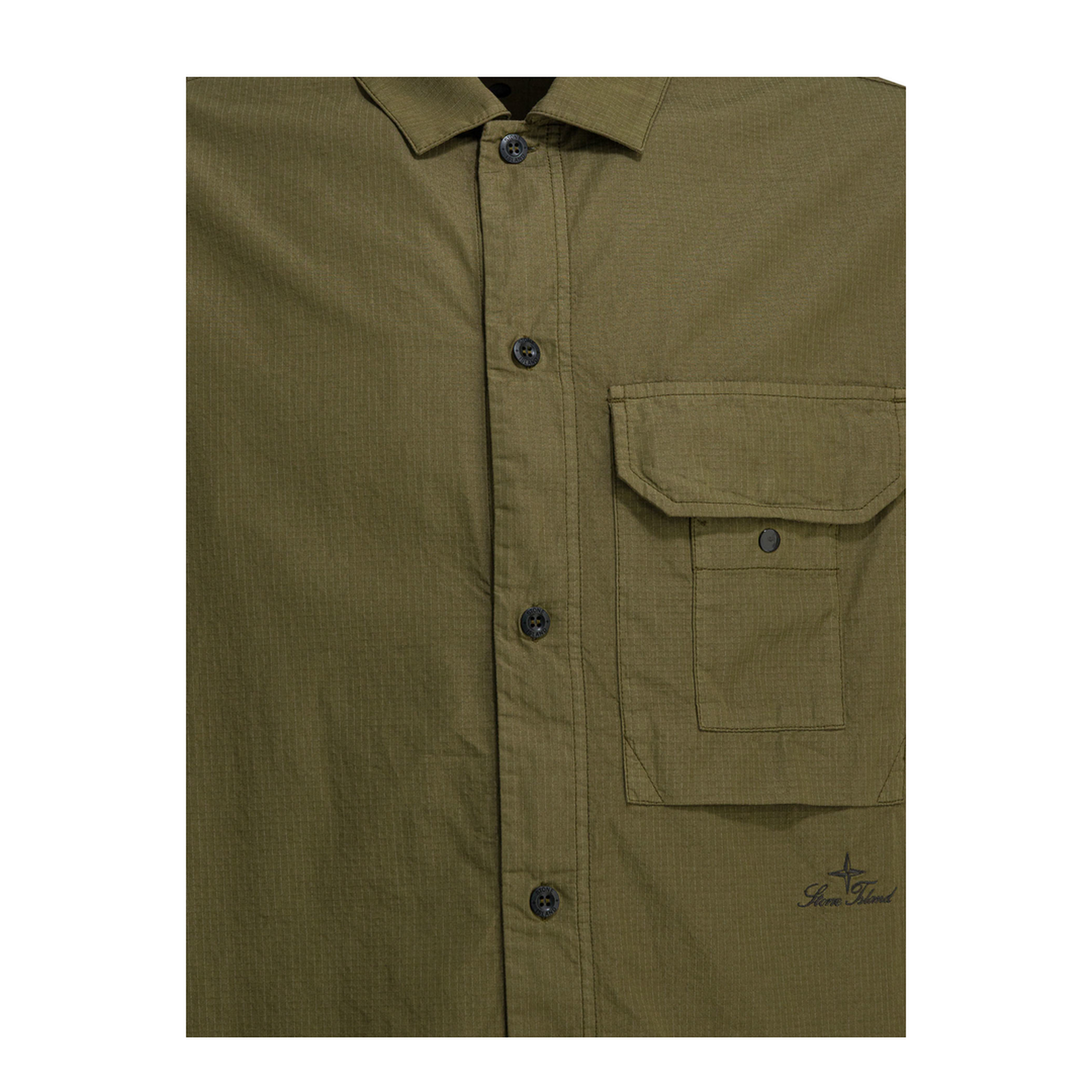 Cotton Short-Sleeved Shirt - Image 3