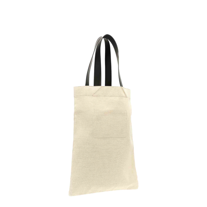 Flat Shopper Large Canvas Shopping Bag - Image 3