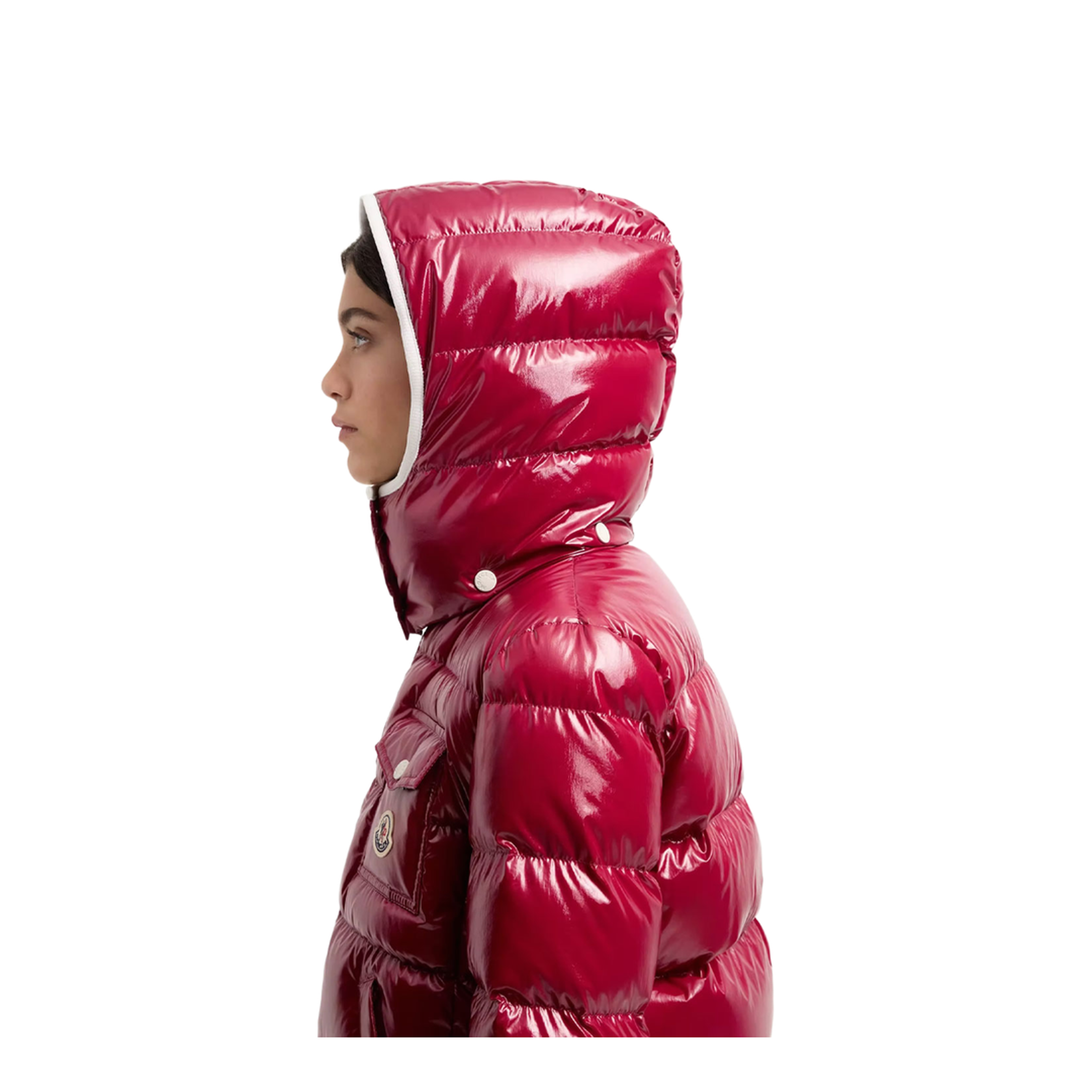 Short Down Jacket with Detachable Hood - Image 5