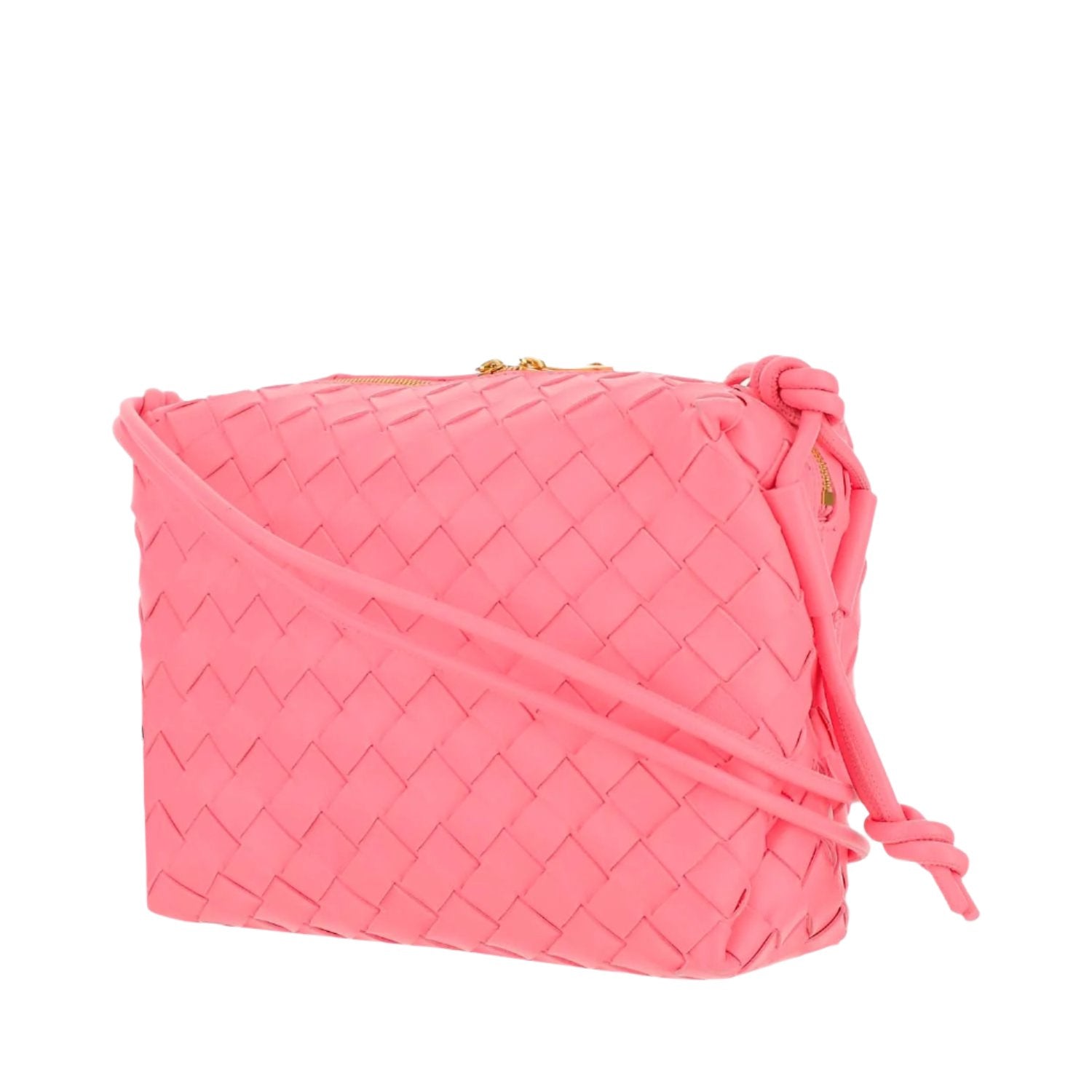 Small Loop Bag In Pink Aloe Muse Brass - Image 2
