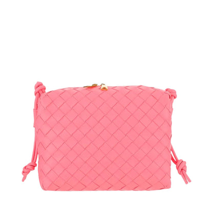 Small Loop Bag In Pink Aloe Muse Brass - Image 3