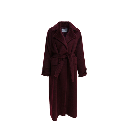 Alpaca And Wool Long Coat - Image 1