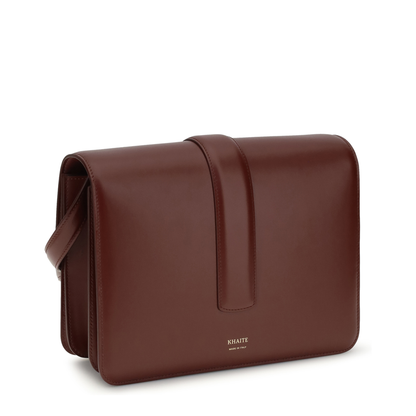 Box Calf Crossbody - Oxblood - Image 3