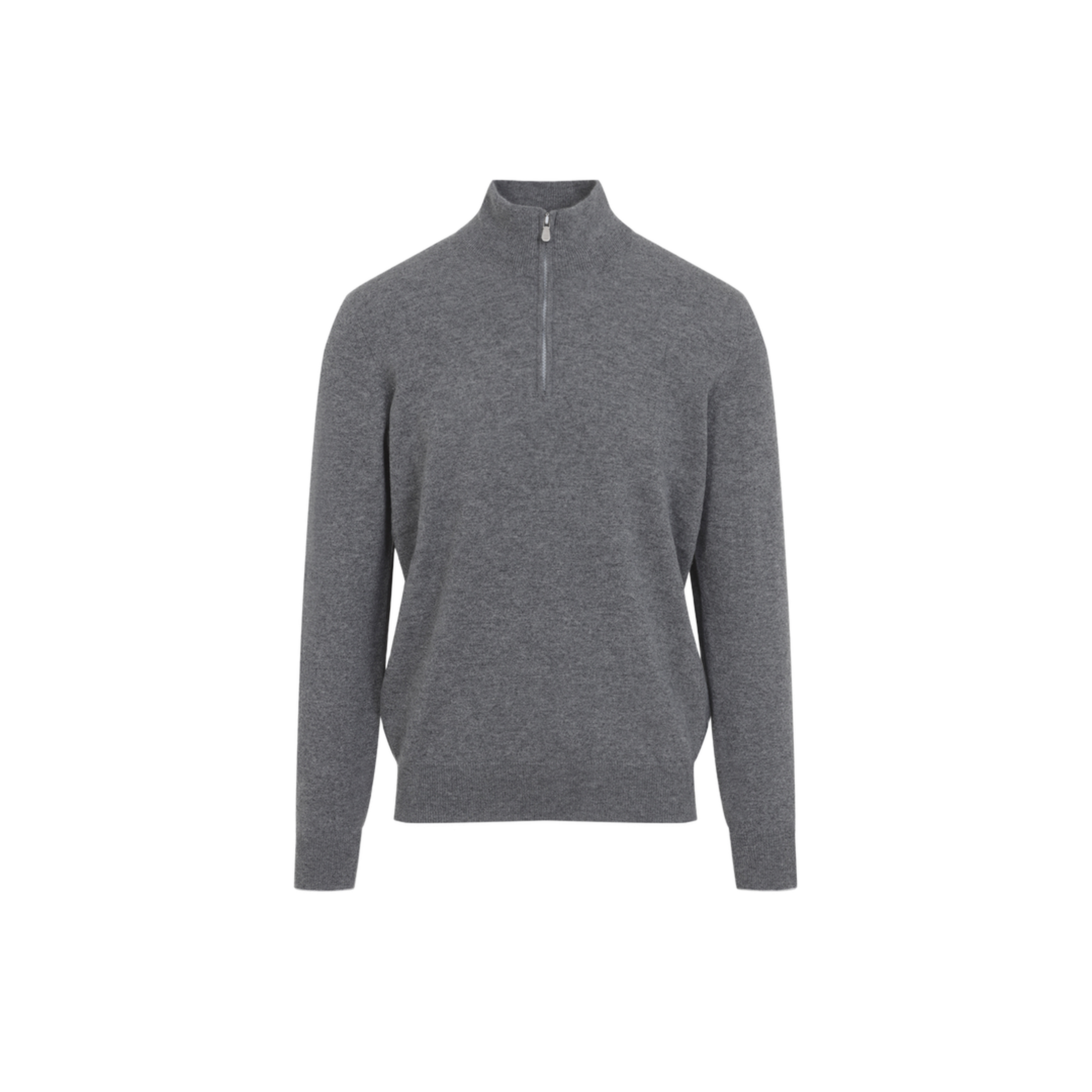 Half Zip Cashmere Sweater - Image 2