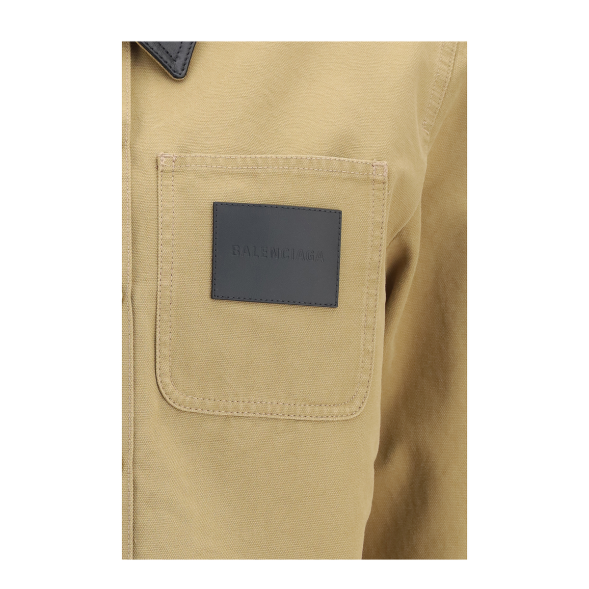 Heavy Cotton Cropped Jacket - Image 3