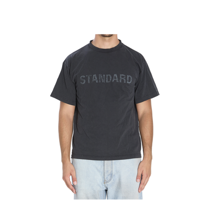 Standard T-Shirt Regular Fit in Black Faded - Image 1