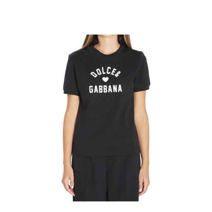 Black Cotton Logo T-Shirt - Image 1