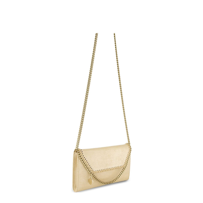 Falabella Polyester Wallet On Chain - Gold - Image 4