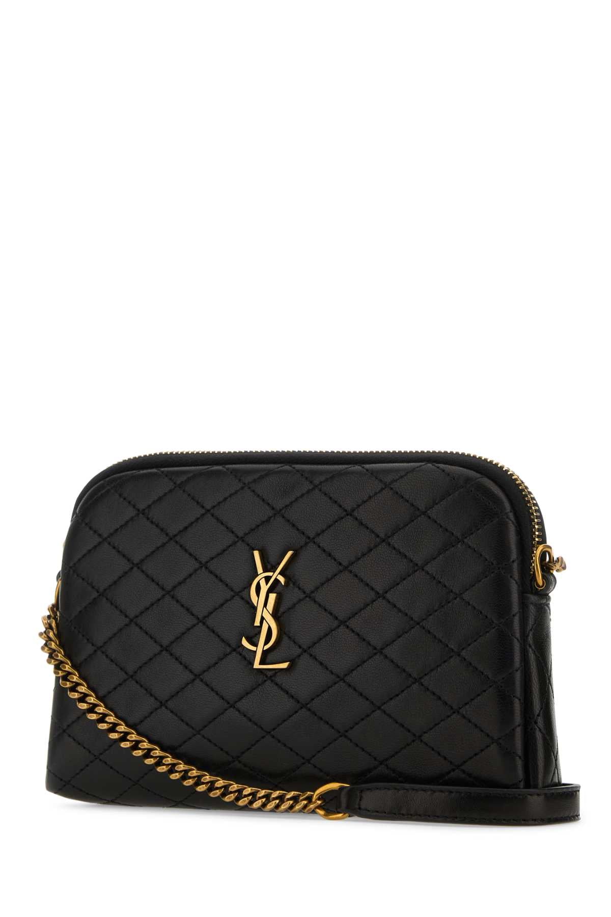 Gaby Quilted Crossbody Bag, mini GHW - Image 2