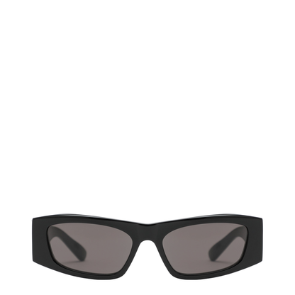Nano Rectangular Black Sunglasses - Image 1