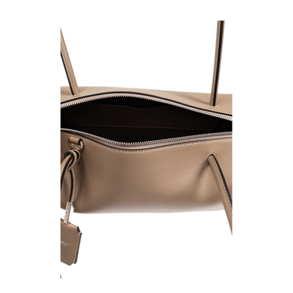 Holdallstring Shoulder Bag Light Brown - Image 5