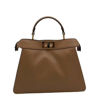 Peekaboo ISeeU Small Leder Beige - Image 6