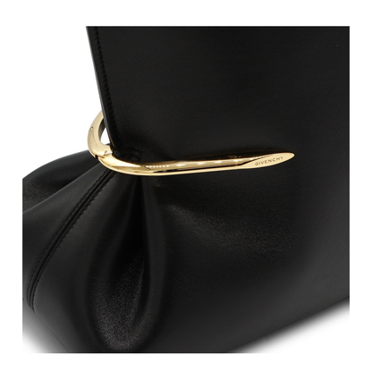 Pinch Nappa Leather Tote - Black - Image 6