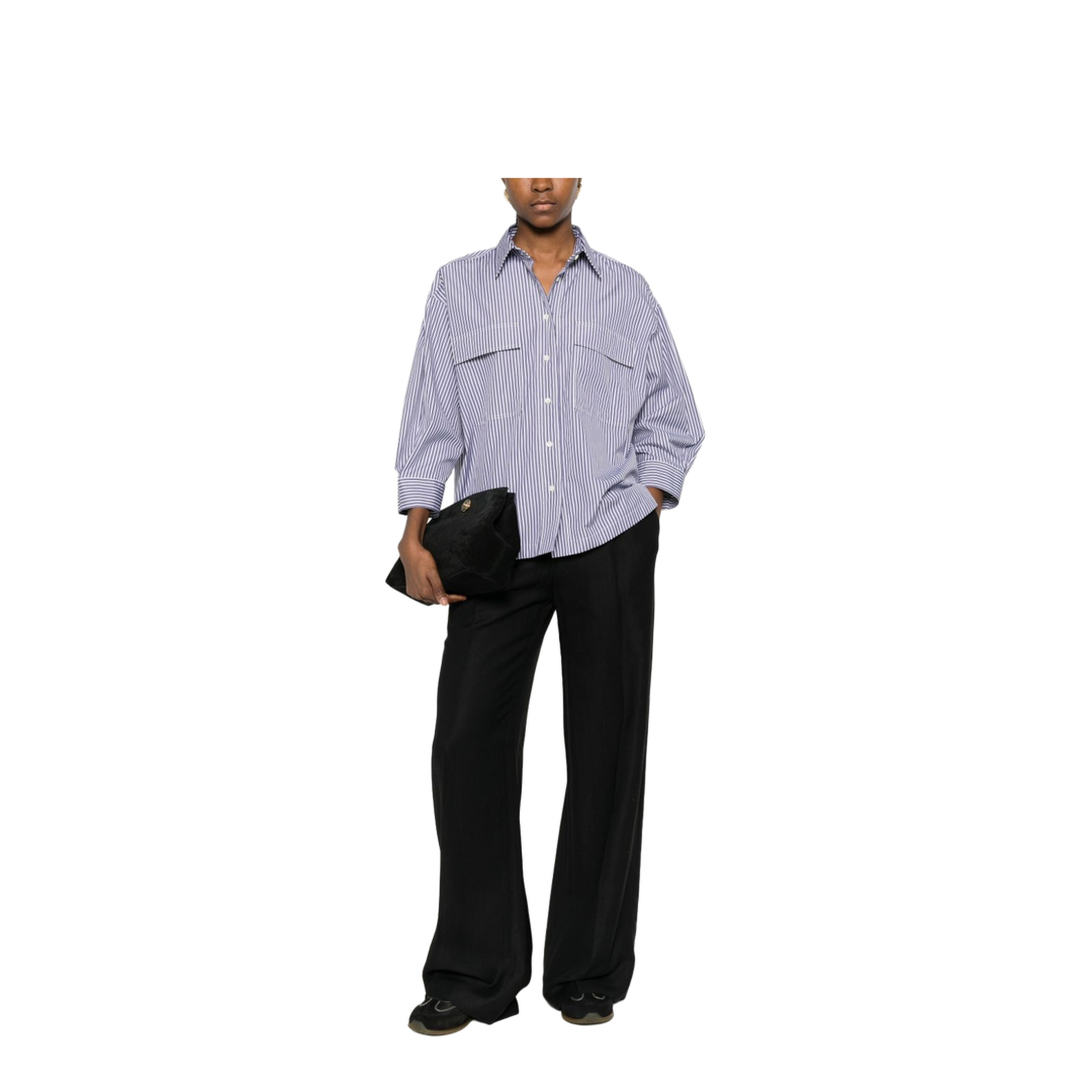 Striped Cotton Shirt - Image 2